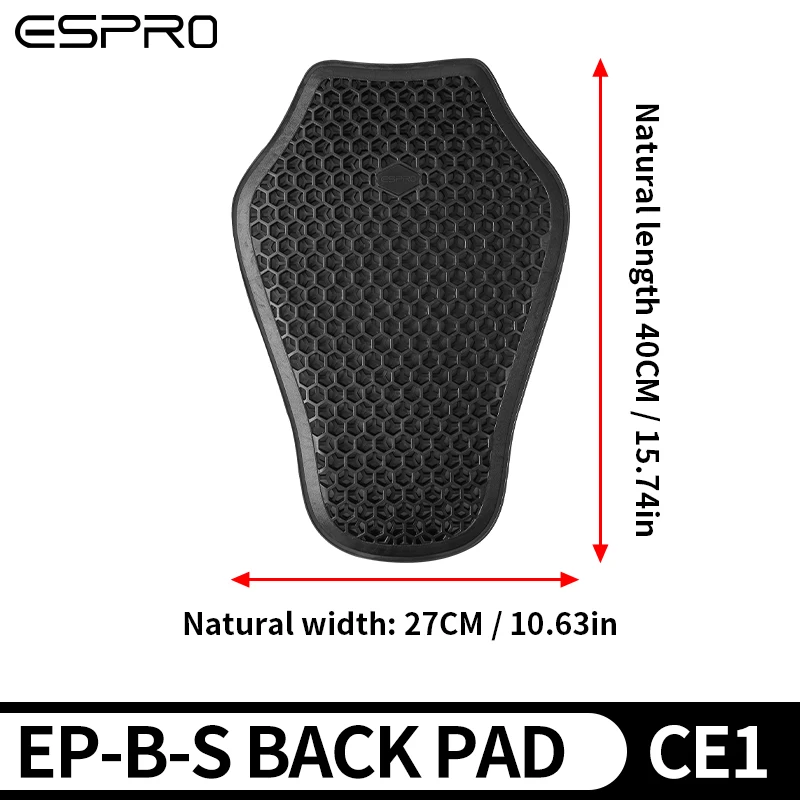

Motorcycle Armor CE1/CE2 Certified Jacket Insert Back Protector Thicken High elasticity Rider Chest Protection Elbow Pad
