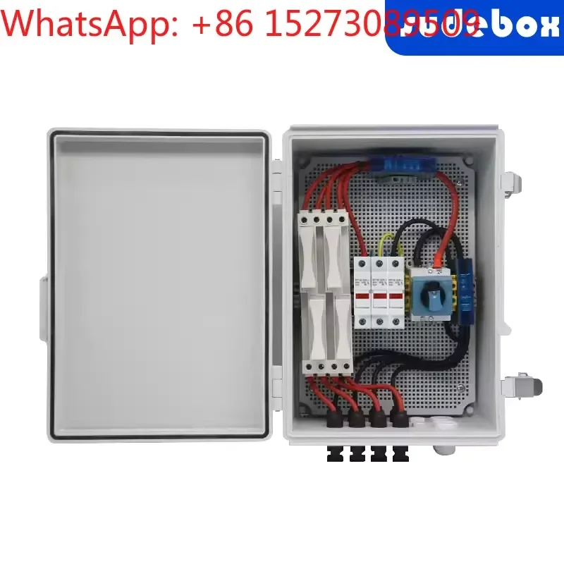 Solar ABS shell, photovoltaic distribution box, complete set of combiner box