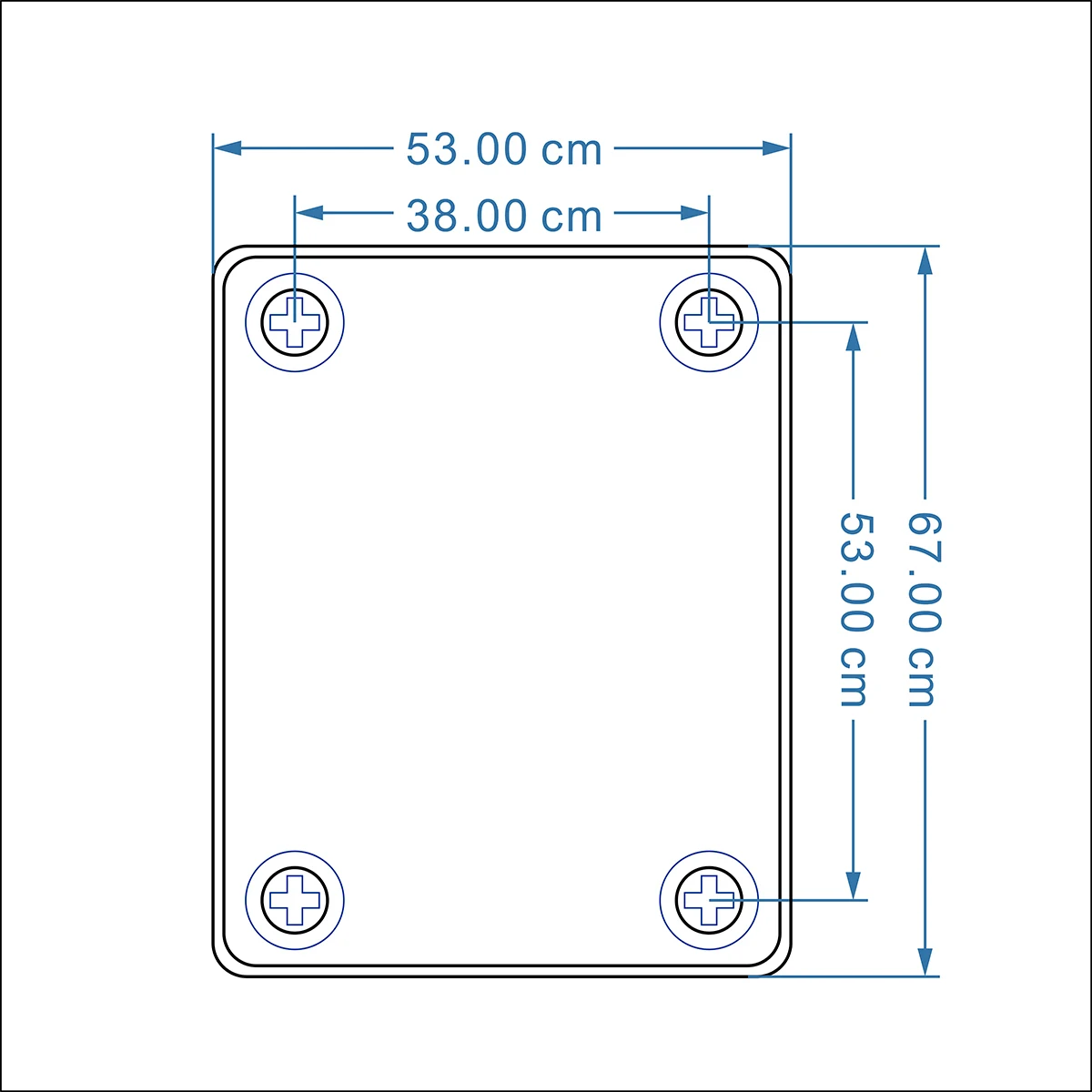 FLEOR 1PCS TL Guitar Neck Plate Neck Joint Board with Screws Electric Guitar Parts, Chrome/Black