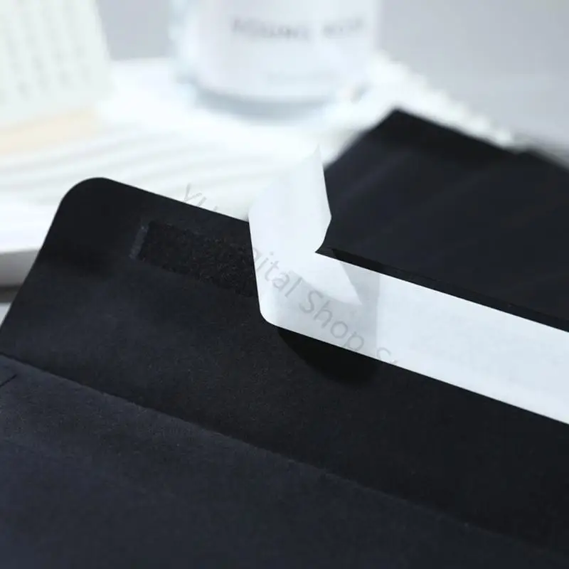 96BA 100-teiliges Set mit selbstklebenden Geschäftsumschlägen mit Klebestreifen und hochwertigem Papier – Detail 5