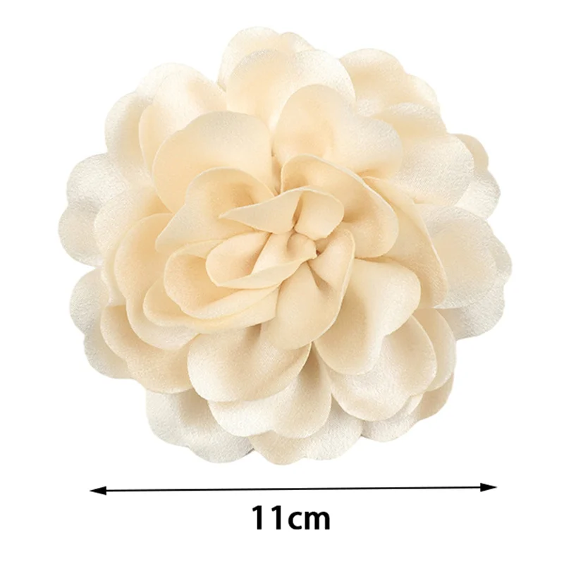 11cm Multi-layer Flower Suit Sweater Coat Brooch Clip Handmade Lapel Pin Badge Brooches For Women\'s Fashion Accessories