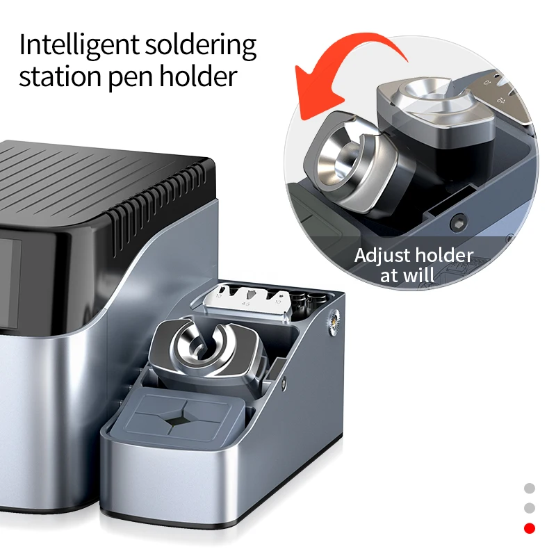 JCID AIXUN T420 LED Display Einkanal Smart Schweißen Rework Station Mit T210 Griff Schweißen Spitze Für Telefon Reparatur Löten