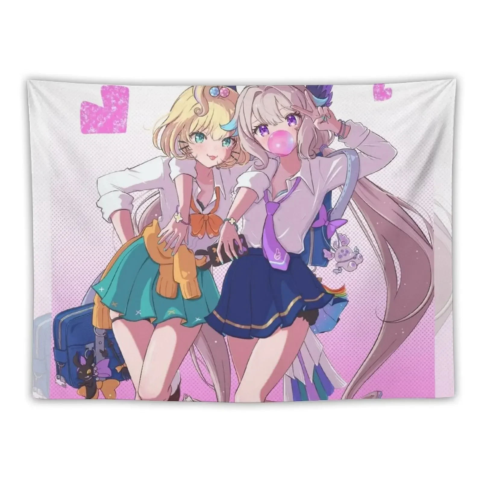 Enna Alouette - Millie Parfait - Gyaru Energy Tapestry Bedrooms Decor Wall Decoration Cute Room Decor Tapestry