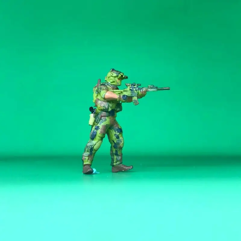 1:64 تمثال مصغر نموذج سيارة القوات الخاصة الأمريكية ختم فريق الجندي المشهد ديوراما ملحق