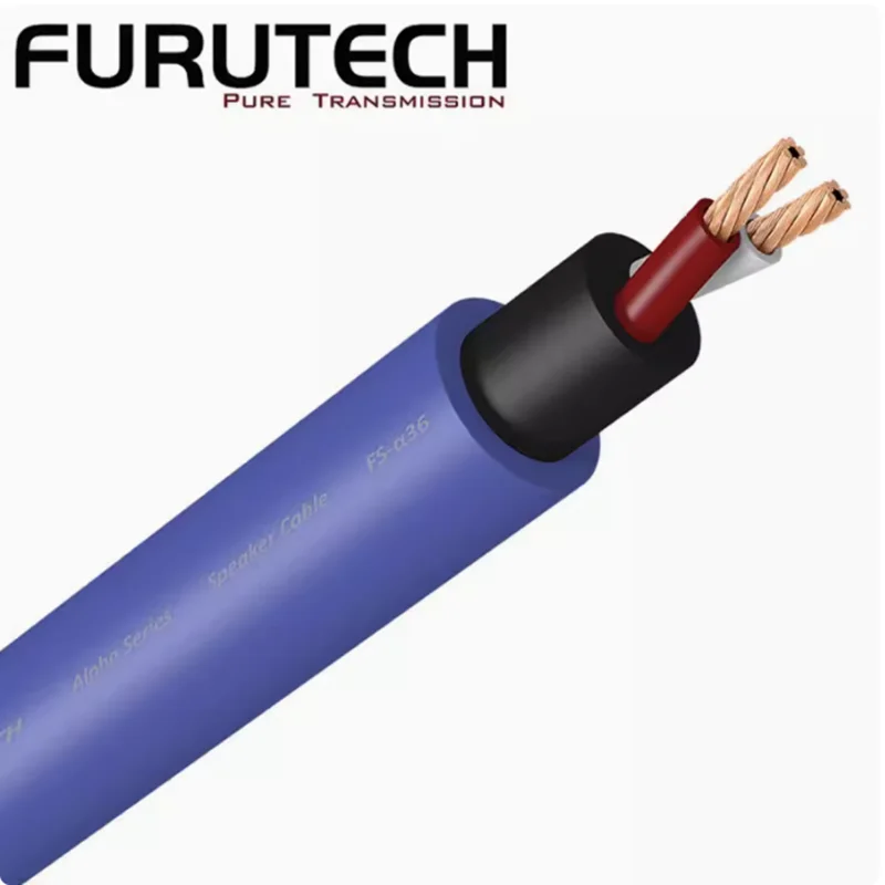 New original FURUTECH FS-α36 Alpha OCC 2-core HiFi Speaker Horn Cable DIY audio power Amplifier connection cable Upgrade cable