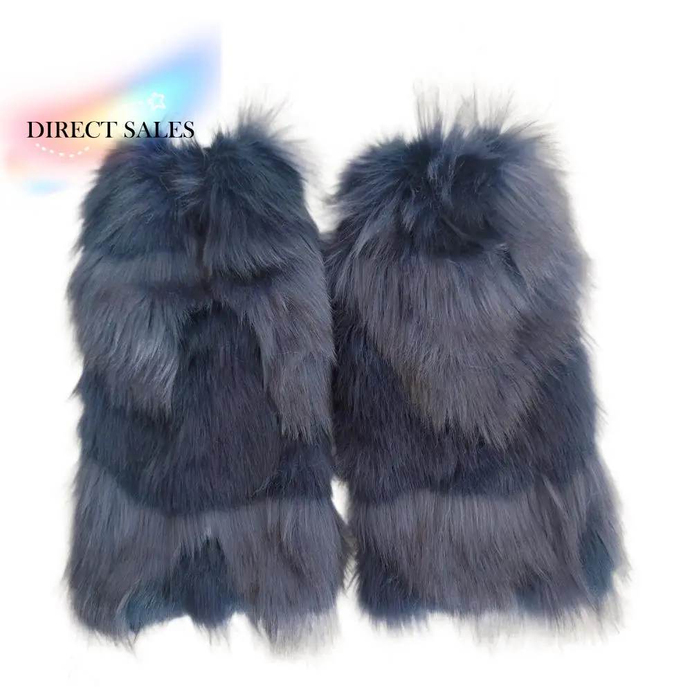 

Fashion Y2K Winter Leg Warmers Harajuku Foot Cover Furry Leg Warmers Kawaii Lolita JK Long Stockings Winter