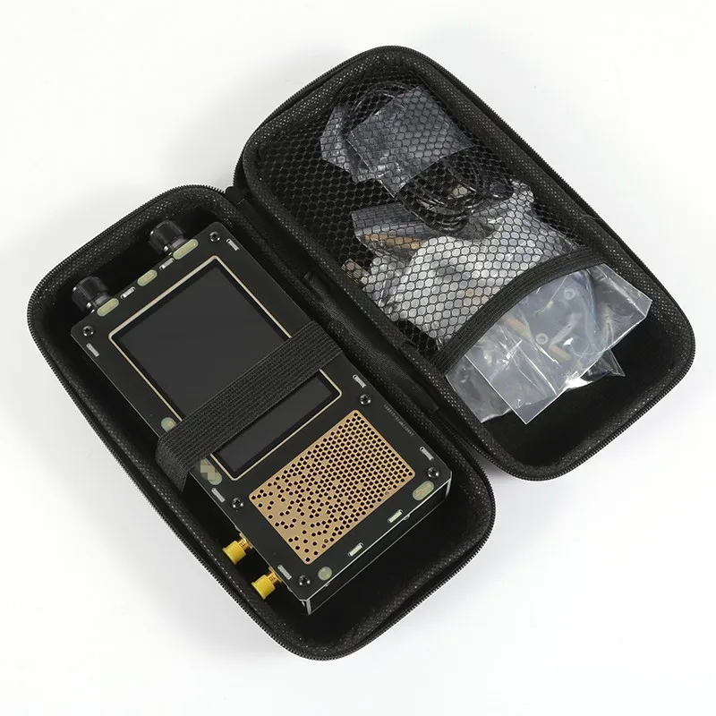 V3 New Enhanced Version V1.10C 50KHz-2GHz Malachite Malahit SDR Receiver Radio DSP SDR Receiver with Code Support Two Antenna