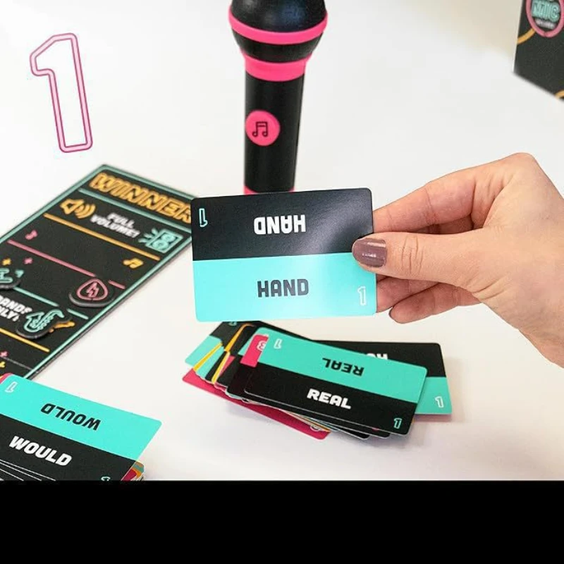 Game Collection Cards Cross Border New Product Lucky Egg Exciting Grab The Mic Board Game Featuring Bad Singers Hobby