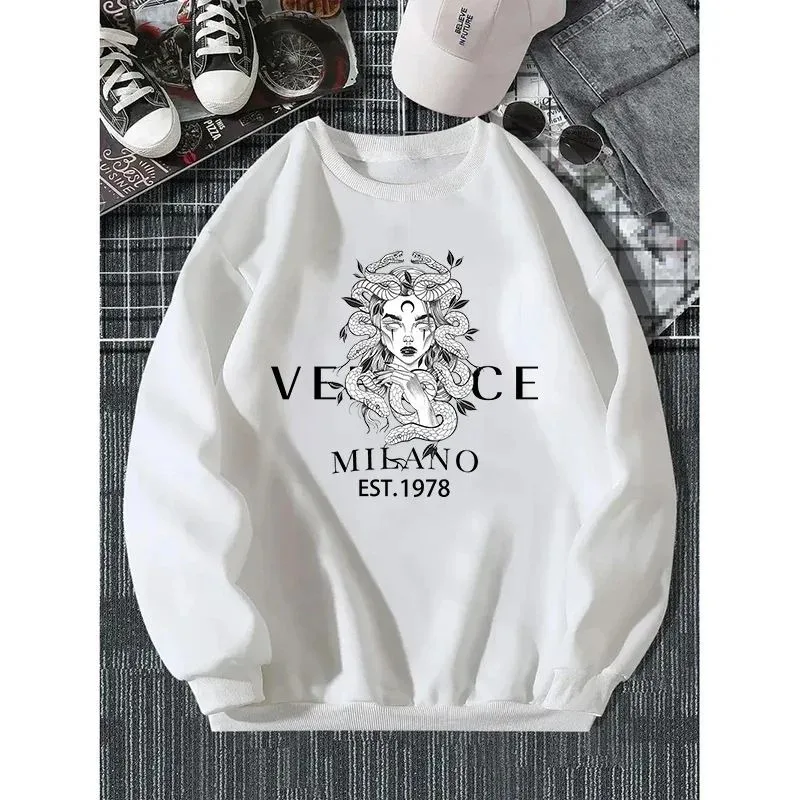 New Men\'s Sweatshirt Classic Luxury Men High Quality Harajuku Y2k Designer Casual Hip Hop Hoodies Male Pullover Sweater S-3XL