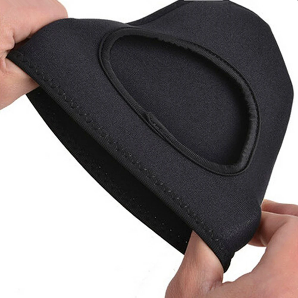 

2 Pairs Cycling Shoe Covers Waterproof Cold Rainproof Mountaineering Shoes Half Palm Neoprene Overshoes Anti-slip Thickened