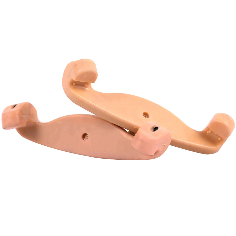 

2pcs Violin Shoulder Pads Support Comfortable Playing Paw Rest Durable Plastic Stable Design Suitable Home Music Classroom
