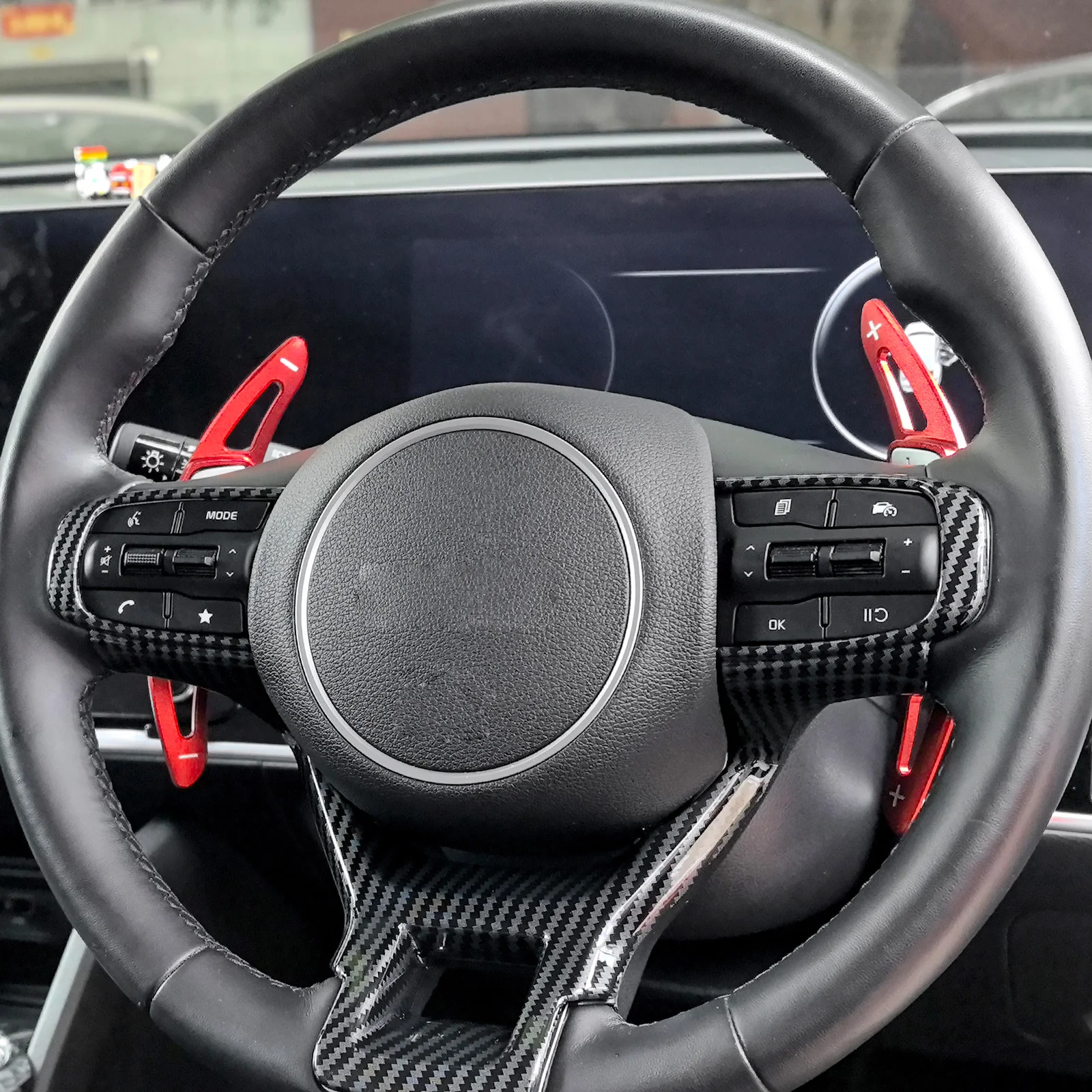 

Aluminium Steering Wheel Shift Paddle Extension For Kia Sportage NQ5 2022 2023 2024