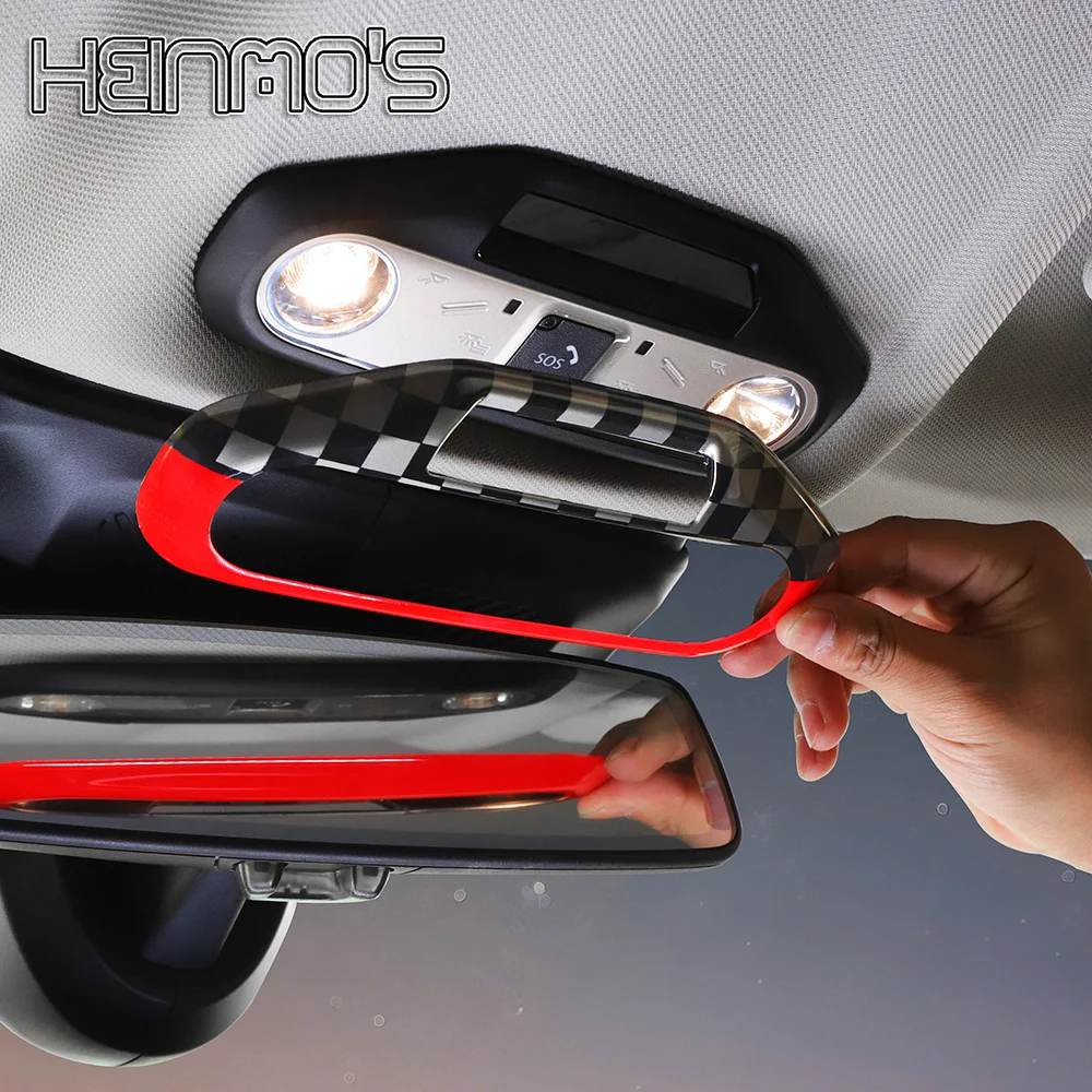 Car Interior Roof Front Rear Reading Light Frame Sticker Compatible With MN Cooper E SE J01 Aceman J05 2024+ Accessories