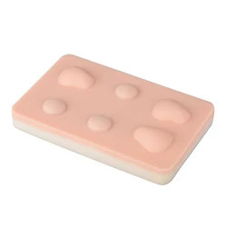 Medarchitect Abscess Incision & Drainage Pad, Sebaceous Cyst Training Skin Suture Pad For Physician's Cyst Surgical Removal