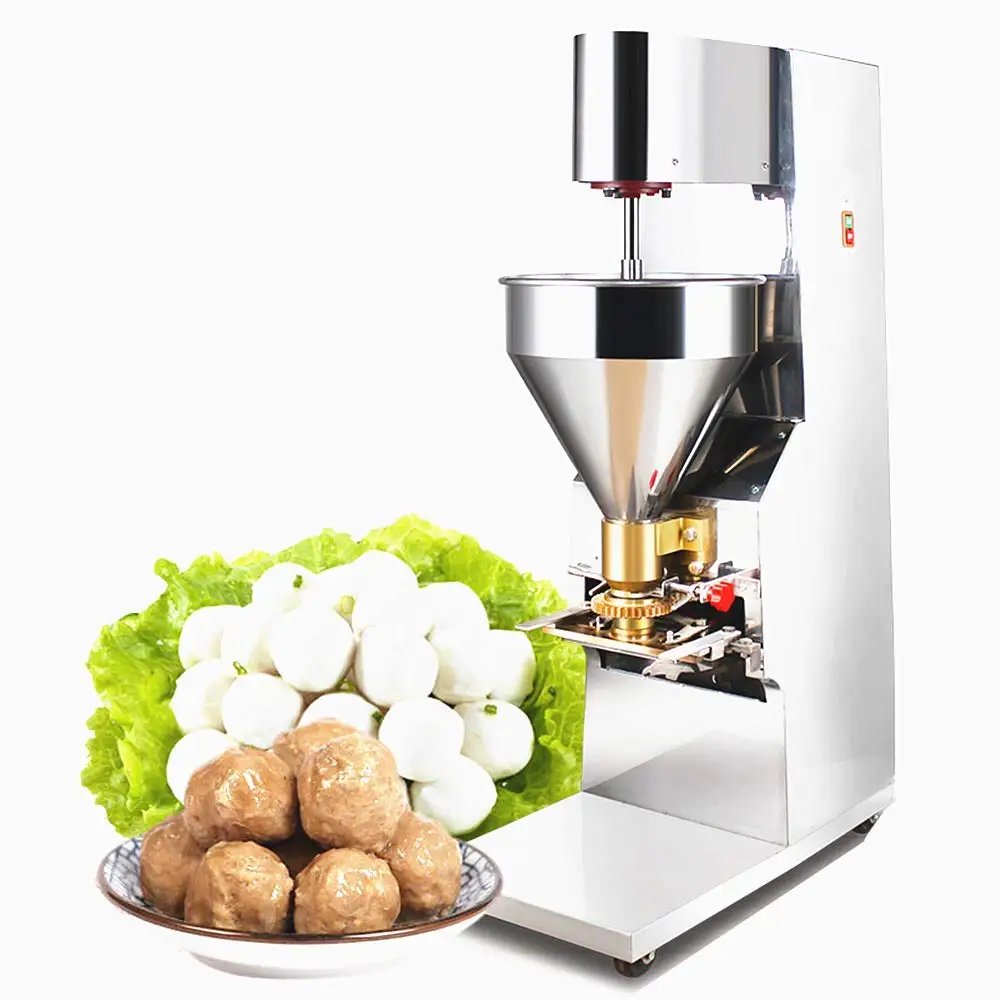 

Horus 18000pcs/hour Stainless Steel Stuffed Fishball Meat Ball Maker Meatball Shaping Forming Making Machine