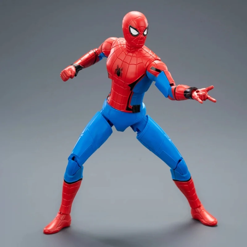 Boîtes aveugles de la série Fanle Infinity Saga: figurines de boîte aveugle de construction de modèles Iron Man Spider-Man et Patriot, cadeau parfait pour les garçons