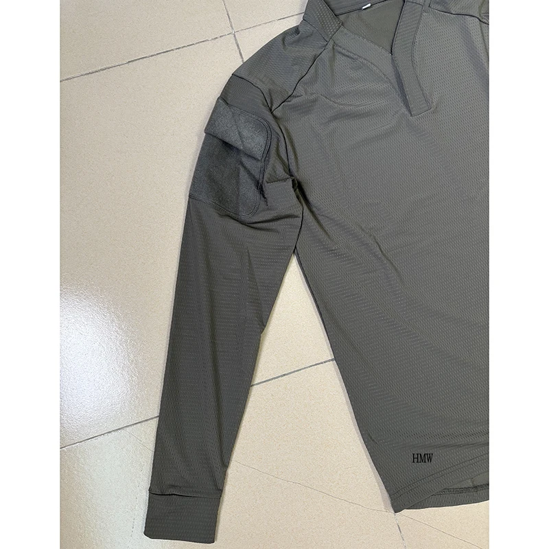 Reproduction VS Top V-neck Black Long Sleeved T-shirt Quick Drying Breathable Tactical Ice Sensation CAG Love Outdoor