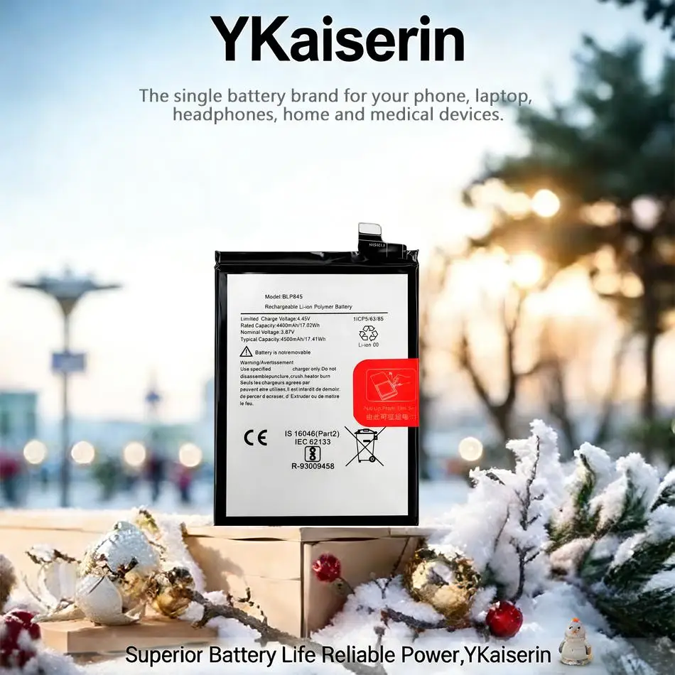 

Аккумулятор BLP845 4500 мАч для мобильного телефона OnePlus Nord CE 5G: Надежная энергия