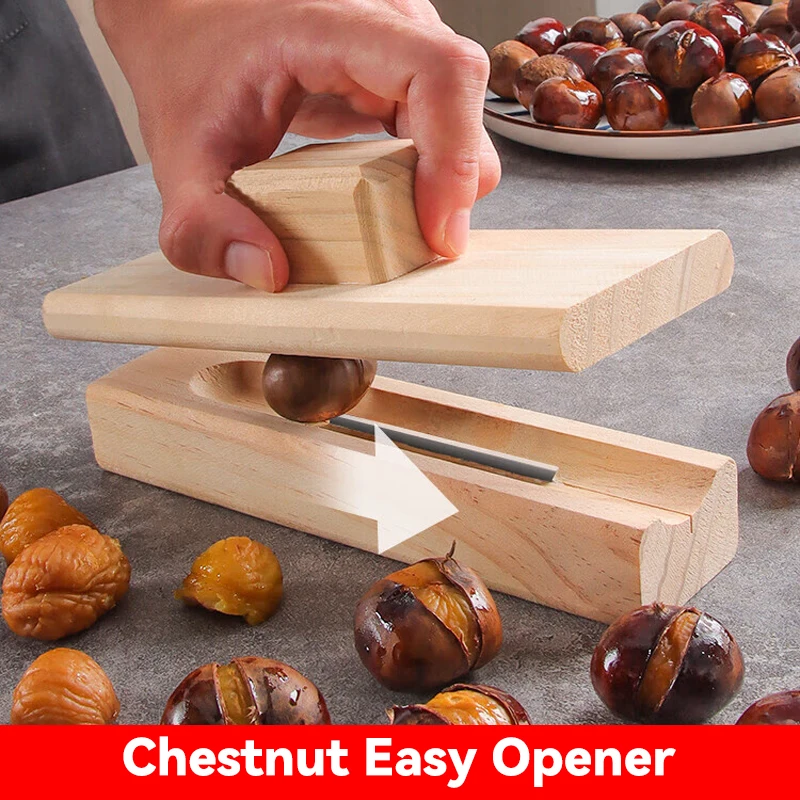 

Manual Nut Opener Wooden Chestnut Opener Heavy Duty Walnut Plier Opener Tool For Walnuts Chestnuts Pecans Hazelnuts Almonds