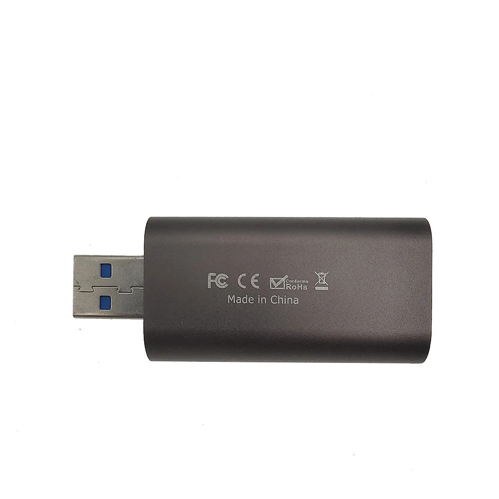 Carte de capture vidéo USB 3.0, 1080P, 60fps, 4K, compatible HDMI, boîte de saisie pour jeu, caméra, enregistreur, diffusion en direct