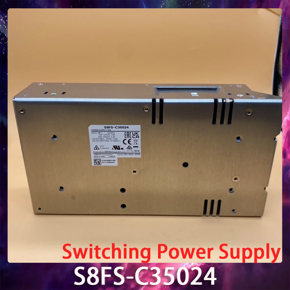 

S8FS-C35024 Switching Power Supply 24 VDC 14.6A High Quality Fast Ship Works Perfectly