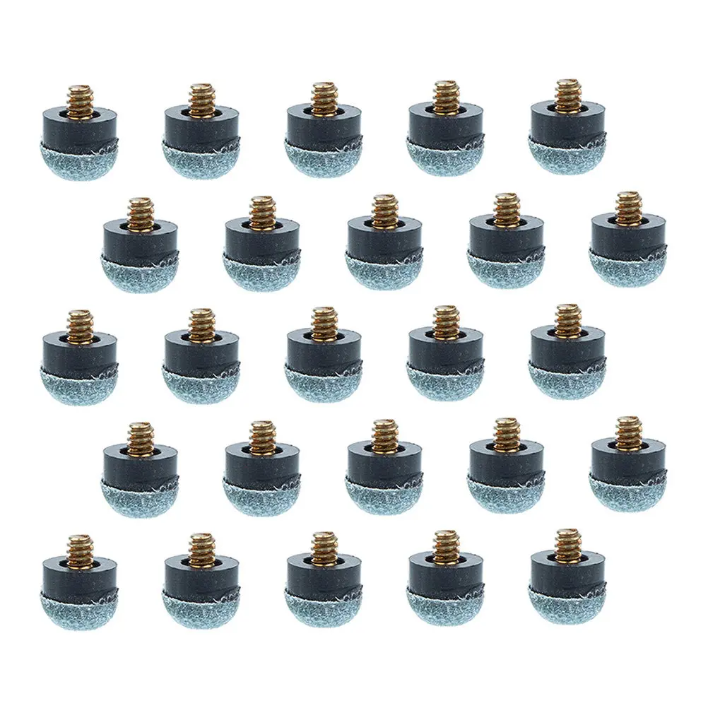 

25Pcs Billiard Cue Tips Replacement Screw on Pool Cue Parts Professional Pool Supplies Billiard Tip