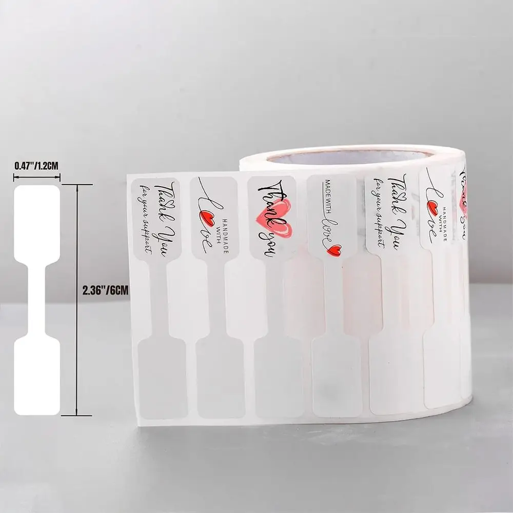 종이 쥬얼리 가격 라벨, 여러 가지 빛깔의 감사 팔찌, 목걸이 반지 태그 표시 도구, 흰색 장식 행태그, 500 개