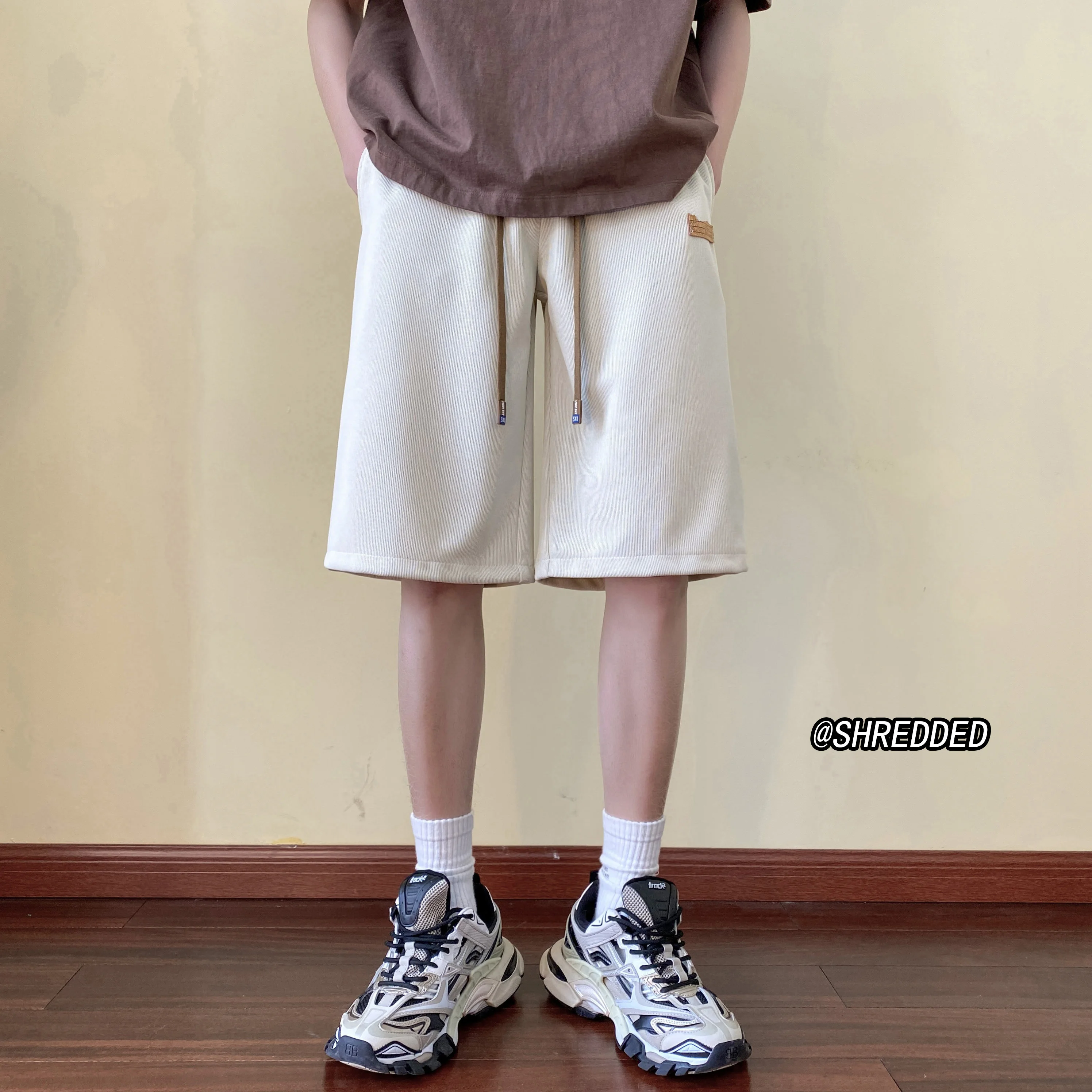 

Летние тонкие прямые повседневные брюки Bla для мужчин, спортивные шорты для бега, свободный крой, удобные, дышащие, с охлаждающим эффектом