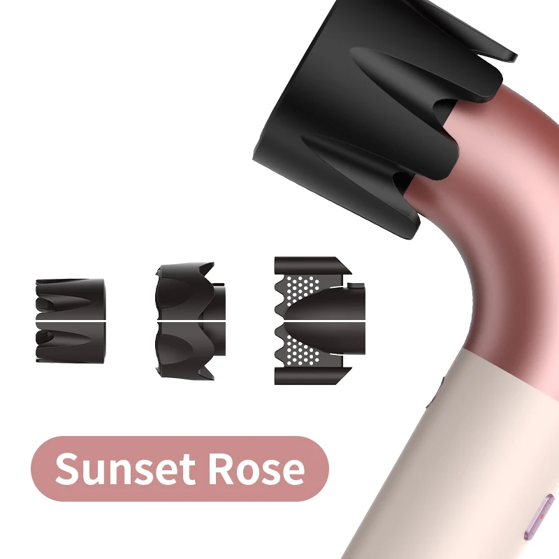 2026 Bent Pipe Hair Dryer 1400W  High-speed Home Hair Salon Strong Wind Silent Hair Care High-speed Dry Hair Dyer