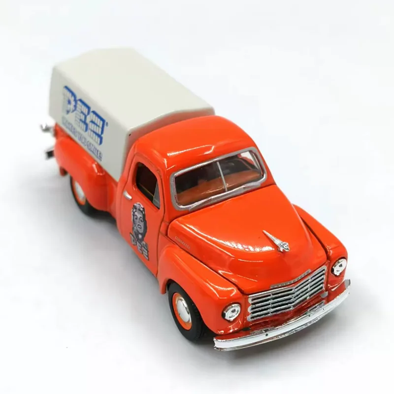 M2 1:64 مقياس 1950 Studebaker 2R شاحنة سبيكة محاكاة نموذج سيارة مجموعة ثابتة زينت هدايا العيد اللعب هدية تذكارية #2