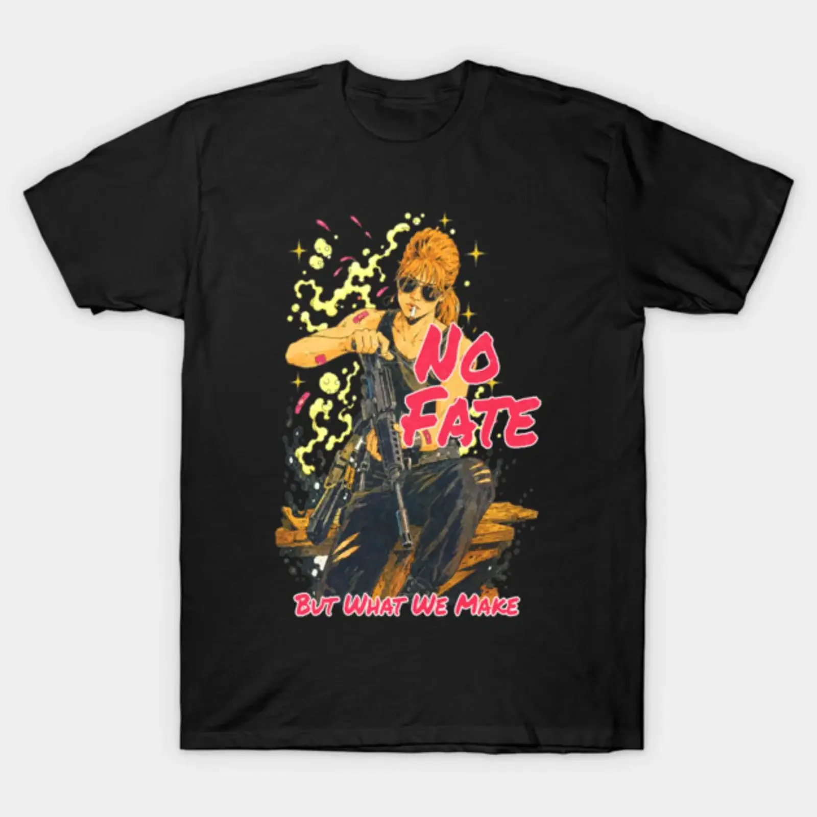 Sarah Connor T Shirt vintage Washed Unisex fashion homme streetwear Stylish graphic Slightly Stretched Soft designer clothes
