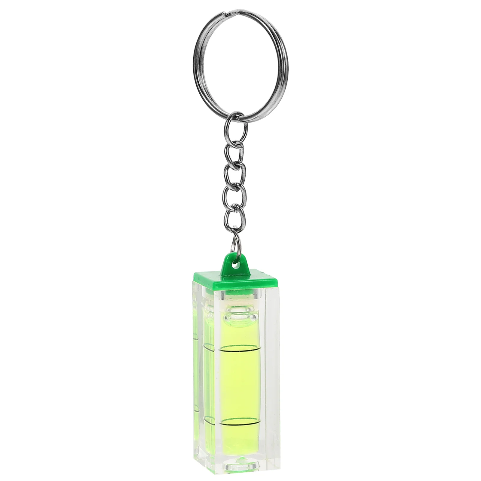 فقاعة صغيرة مستوى المفاتيح أداة مستوى الروح للرجال مفاتيح السيارة محفظة سلسلة المحمولة أداة صغيرة التخييم الاستخدام في الهواء الطلق #3