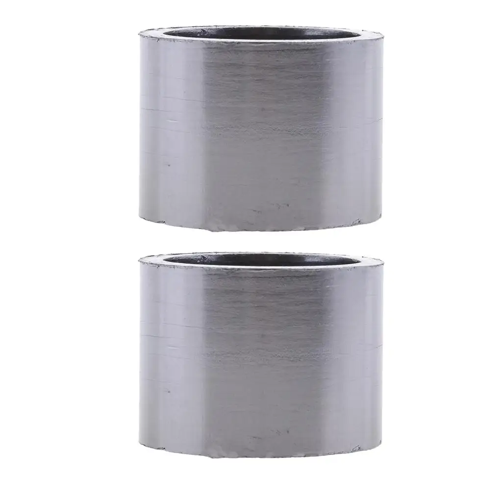 Exhaust Gasket Muffler Seal 48mm OD Fiber Ring Non Skid Sheet for Bike Muffler Modification