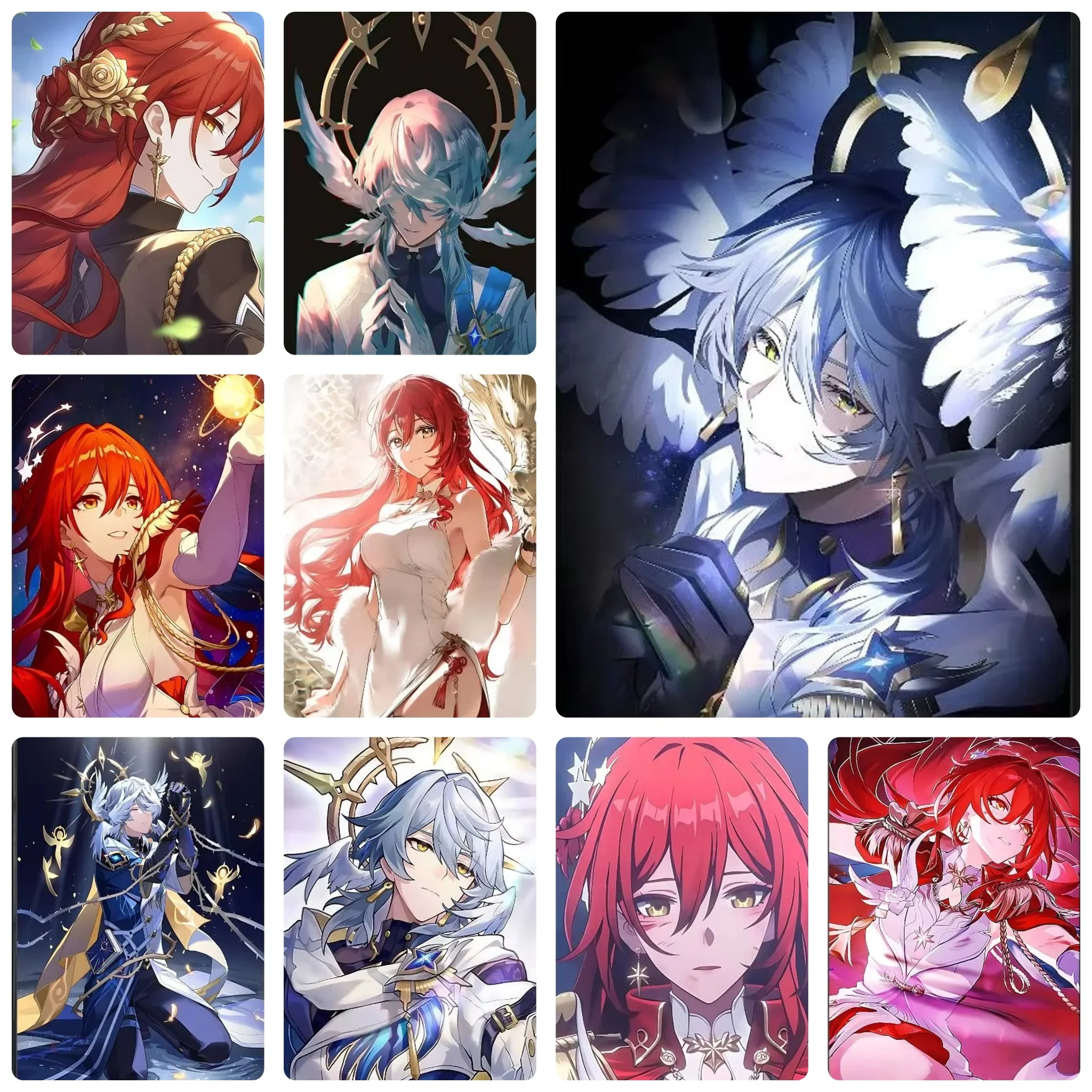 Diamond Painting, Honkai Star Rail Game Character Collage Art, Hobby Craft for Home Wall Decor, Ideal Gift for Art Lovers