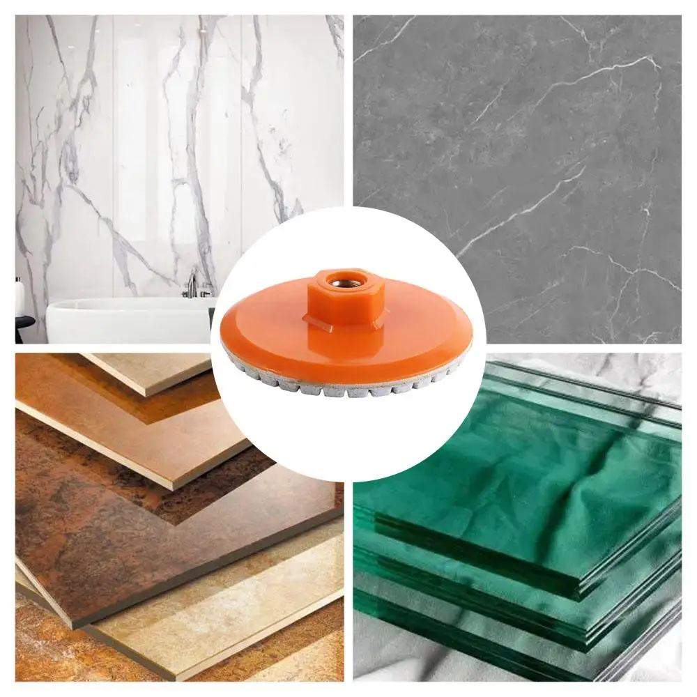 

Сухой полировальный диск для обрезки плитки, полировальный диск, мрамор, кварцевый камень, абразивный алмазный шлифовальный диск 150 # Резьба