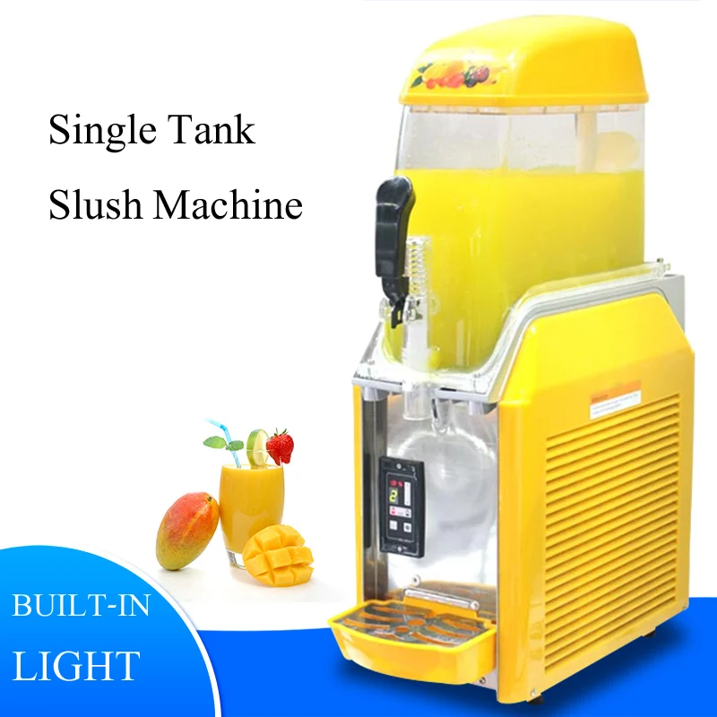 

Commercial Frozen Drink Ice Slush Machine Ice Smoothie Maker Granita Slush Slushie Machine 2 flavors 220v/110v