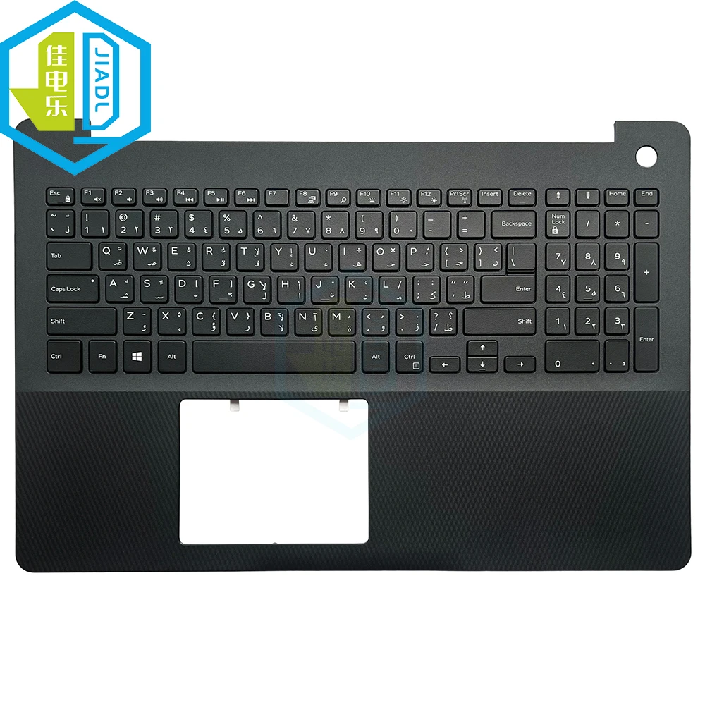 

AR Арабская английская клавиатура для ноутбука, США, клавиатура C, упор для рук для Dell Inspiron 15-7566 7567 7577 7000 8566 15 5583, клавиатура для ноутбука