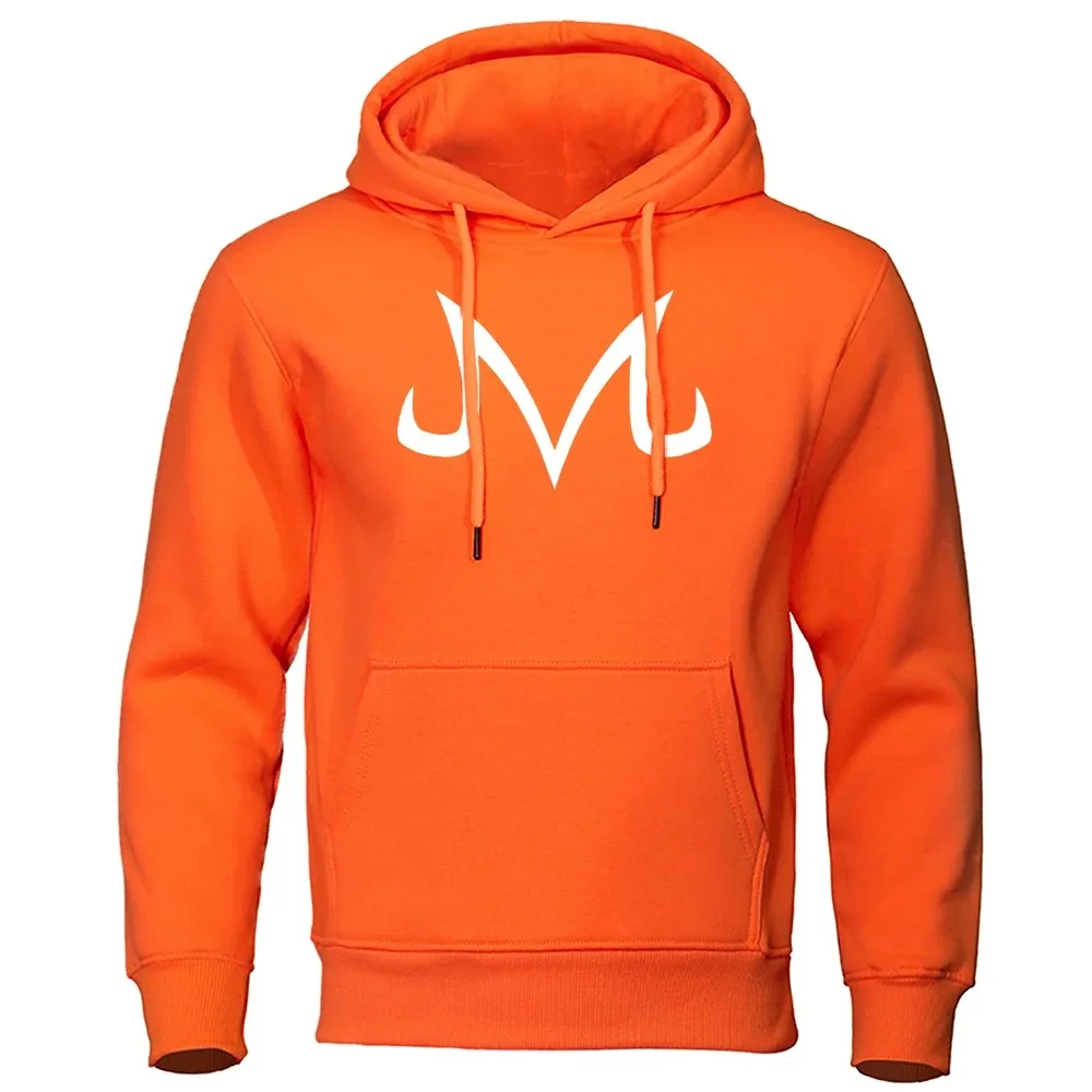 Japanese fashion cartoon lettering logo printed hoodie men's Harajuku loose sweater casual pullover autumn jacket