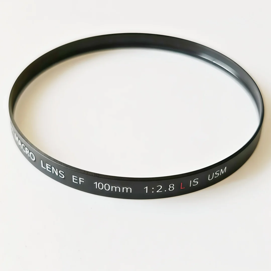 New Front Name Data Ring Decorative Ring for Canon EF 100mm f/2.8L Macro IS USM