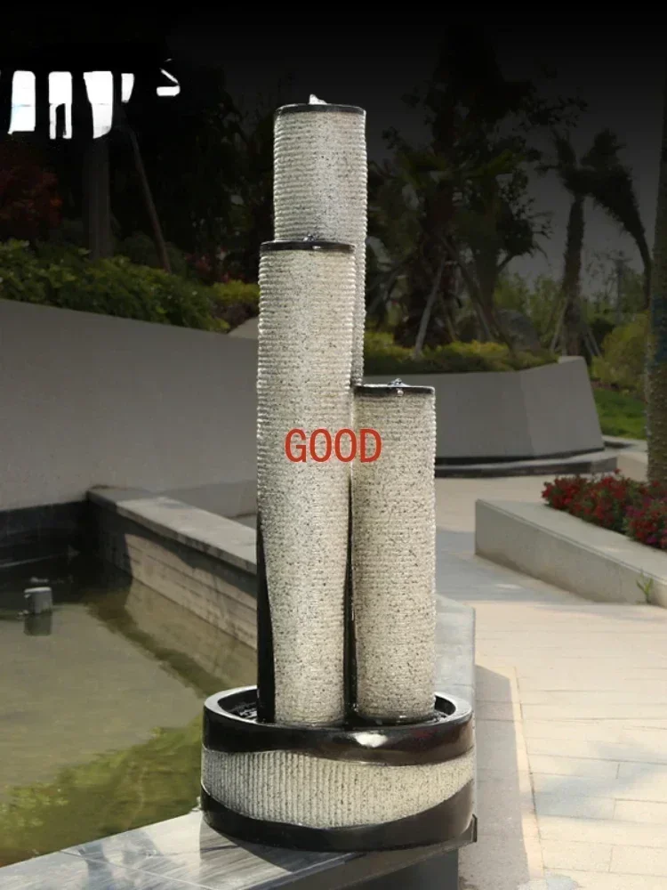 Fountain Decoration Geomancy Decoration Opening and Housewarming Gift Crafts Bonsai