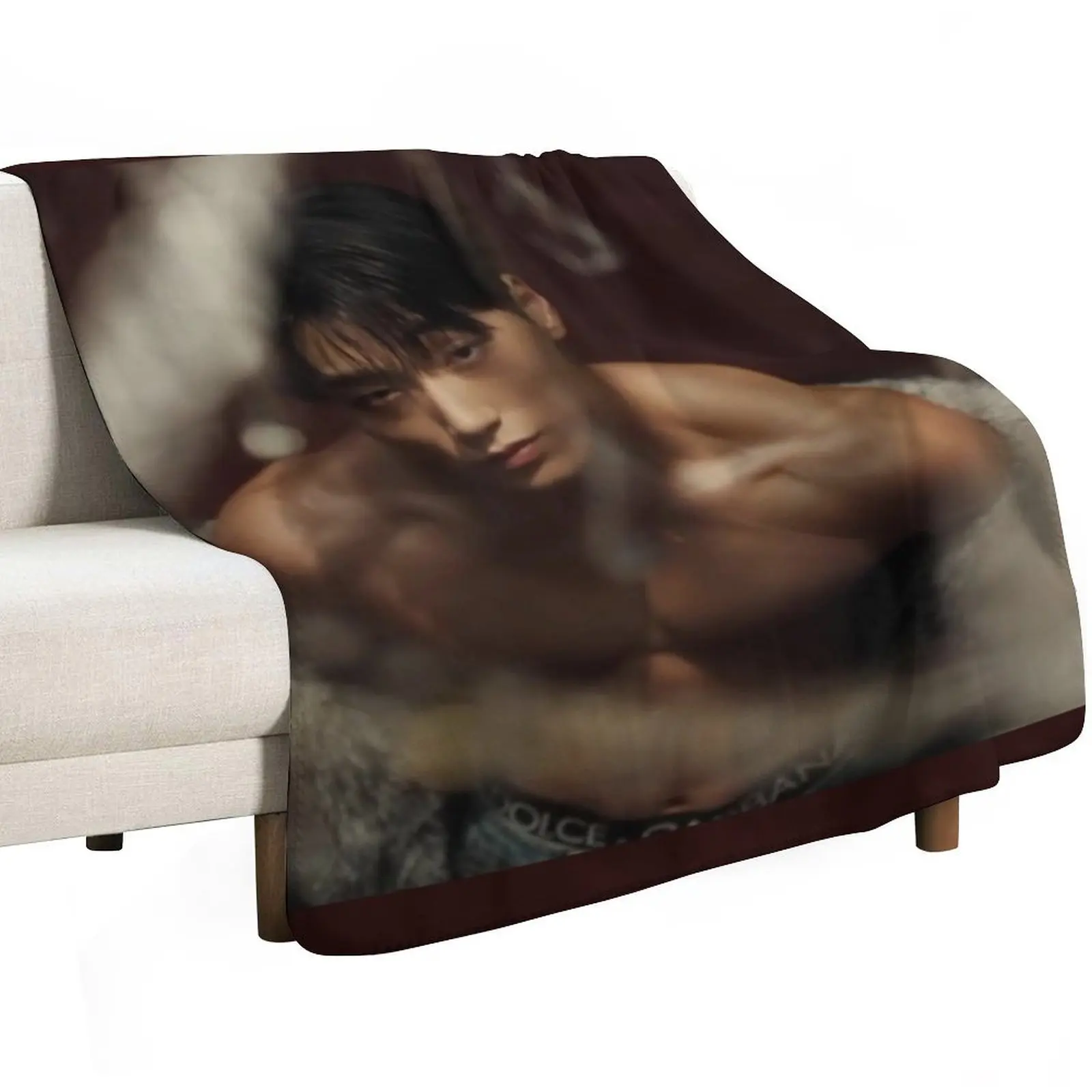 ATEEZ ice on my teeth choi san kpop atiny sexy abs Throw Blanket Loose Kid'S Sleeping Bag Stuffeds Blankets For Baby Blankets