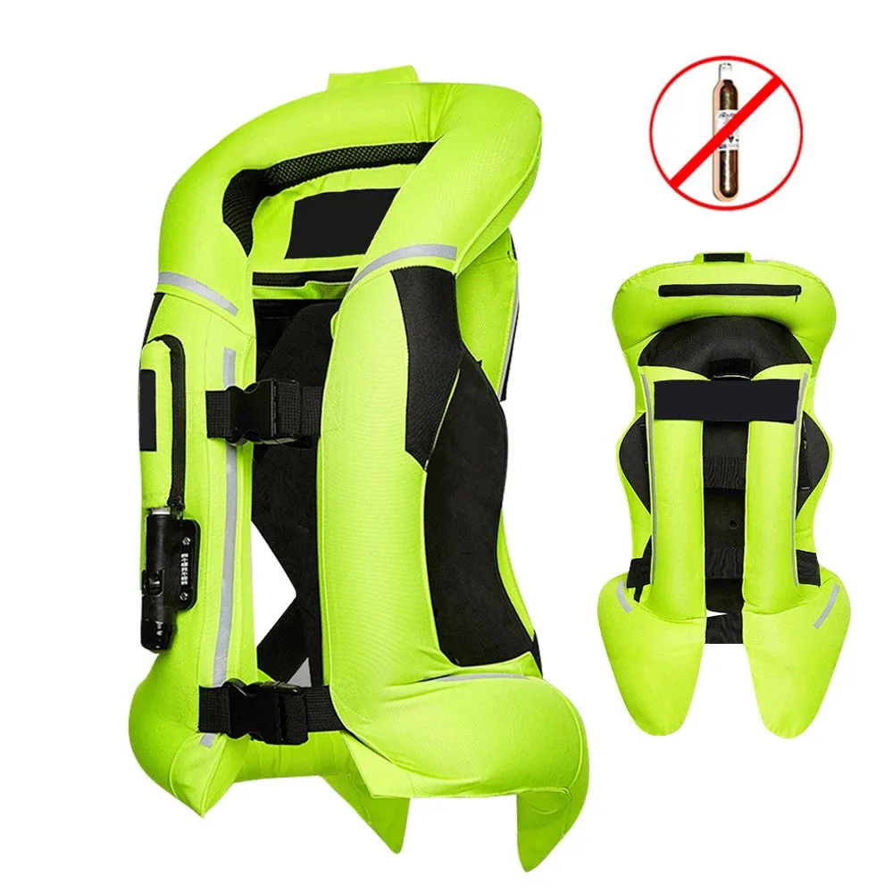 Chaleco Airbag reflectante para motocicleta, chaqueta de seguridad para Motocross, M-3XL