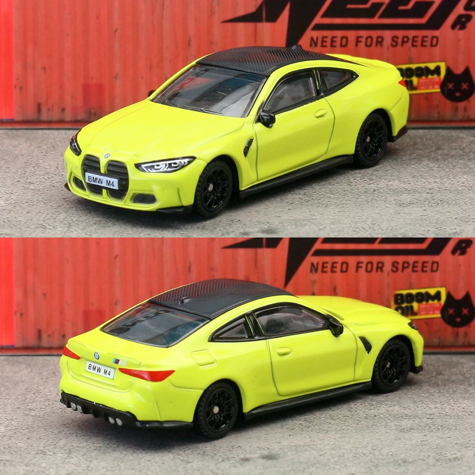 1/64 BMW M4 G82 Toy Car Model CCA MSZ 1:64 Diecast Vehicle
