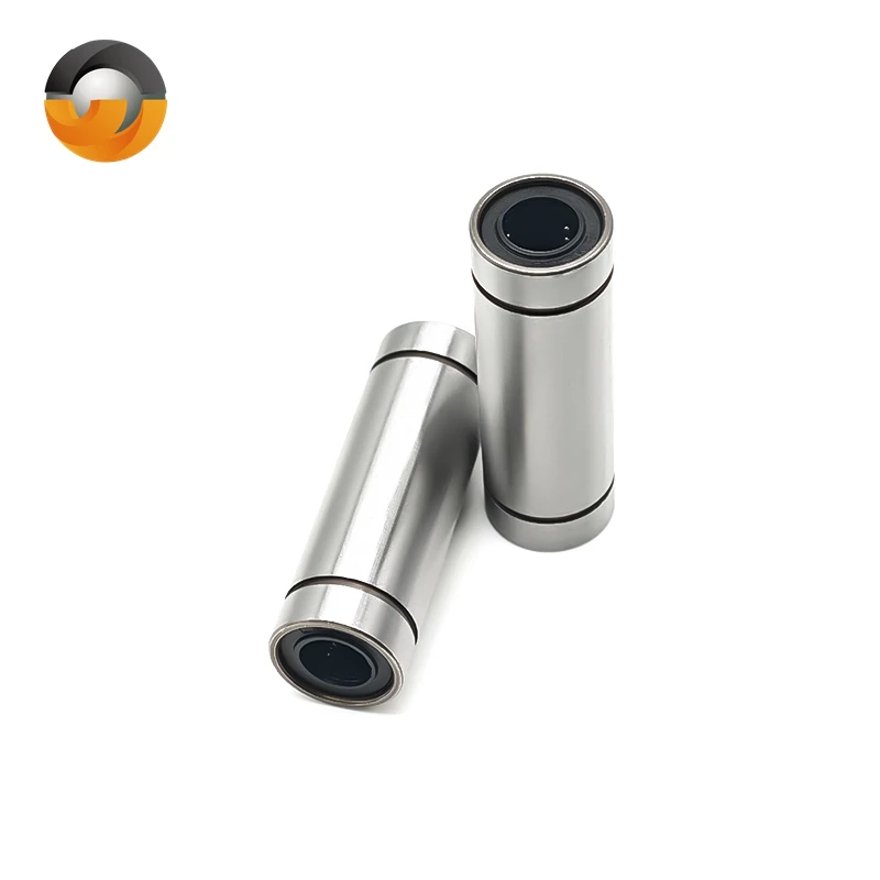 4 PCS LM8LUU 8X15X45 mm Rolamentos de Movimento Linear ABEC-7 Rolamentos Lineares de Tipo Longo