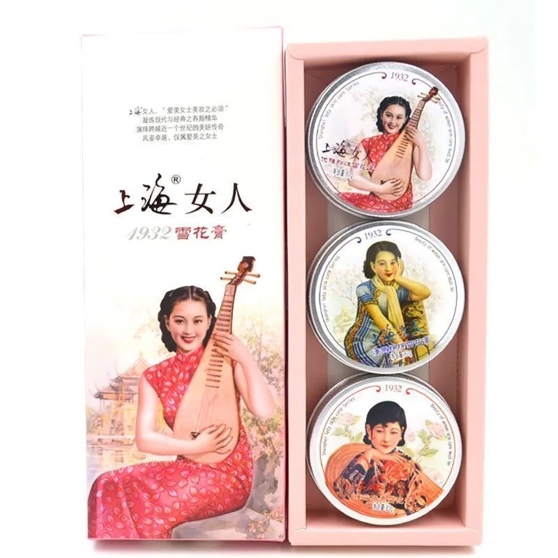 3pcs-lot-original-shanghai-classical-vanishing-cream-set-moisturizing-nourishing-deeply-chinese-face-whitening-snow-white-cream