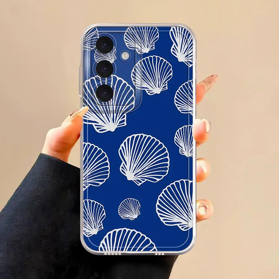 حافظة لهاتف سامسونج جالاكسي A14 A16 A13 A71 A72 A25 A34 A73 A22 A15 A12 A35 A35 غطاء شفاف #2