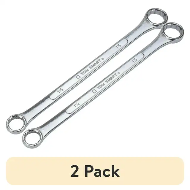 

(2 pack) TowSmart Torque Hitch Ball Wrench, Fits 1-1/8in and 1-1/2in Nuts, 797, Chrome, 1 Each