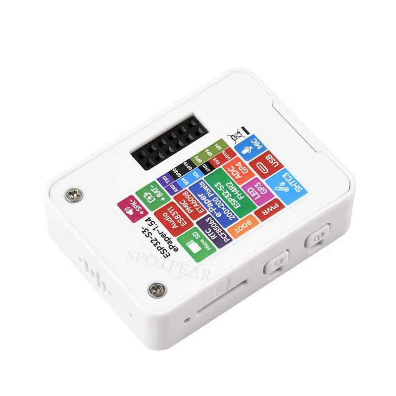 Scheda di sviluppo AIoT e-Paper ESP32-S3 AI da 1,54 pollici per Xiaozhi Deepseek Supporta WiFi BLE