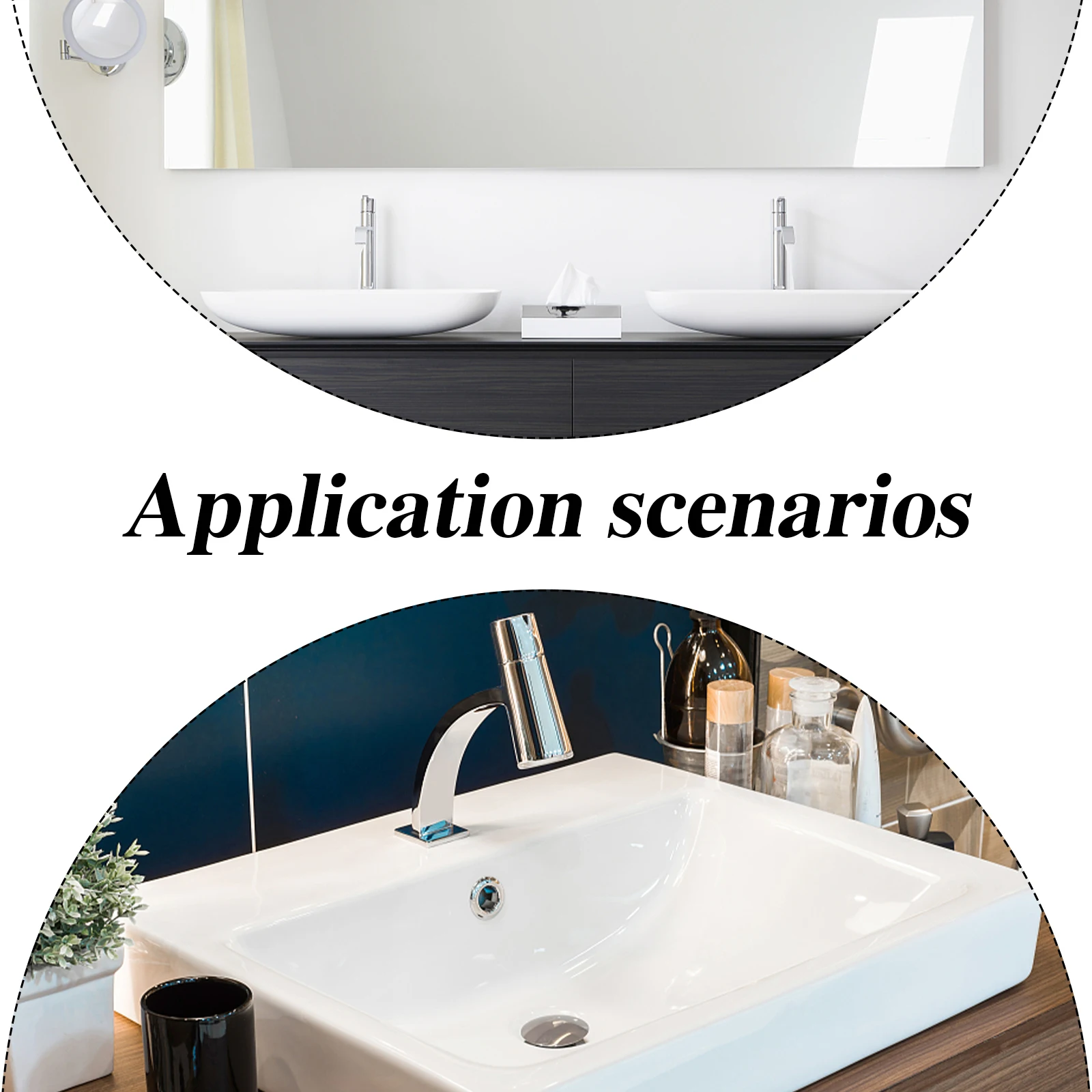 

20Pcs High Quality Bath Sink Overflow Ring Replacement Simple Structure Reliable Use Experiences Sink Overflow Drain Cover