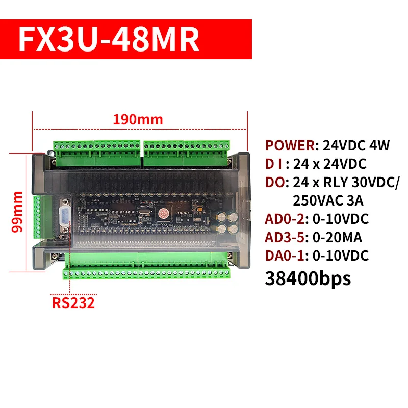 Variant: FX3U-48MR